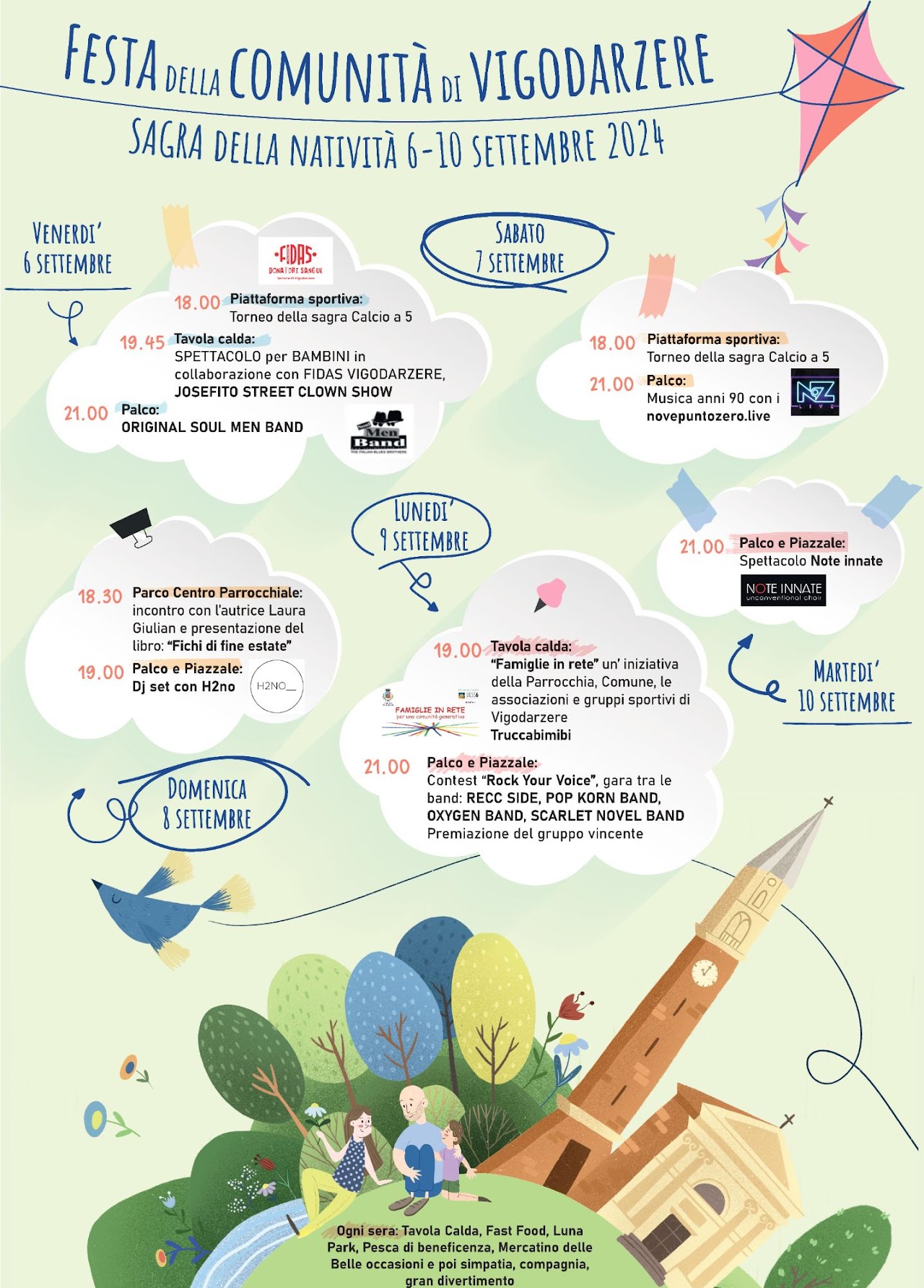 Festa dello Sport - Parrocchia SS. Nicolò Ed Agata Zola Predosa Bologna, image size:1280x1783